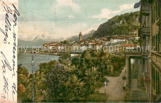 73680300 Bellagio Lago di Como Teilansicht