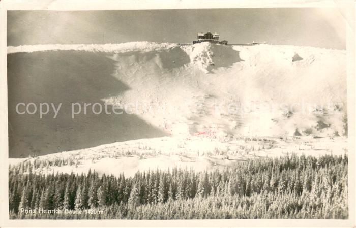 73680352 Riesengebirge Krkonose Karkonosze Prinz Heinrich Baude