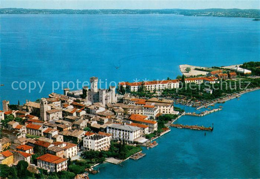 73682177 Sirmione Lago di Garda Fliegeraufnahme