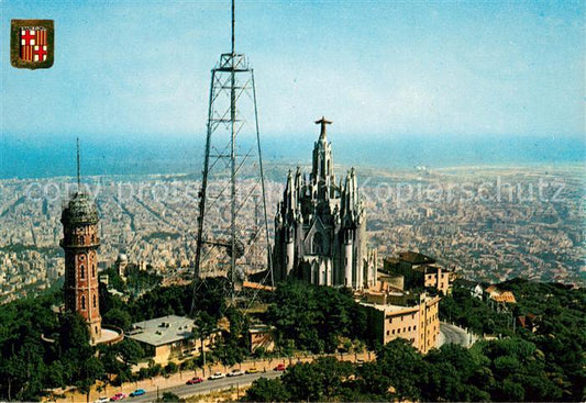 73682769 Barcelona Cataluna Tibidado Vista aerea