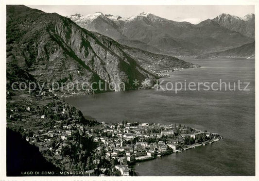 73683400 Menaggio Lago di Como Fliegeraufnahme