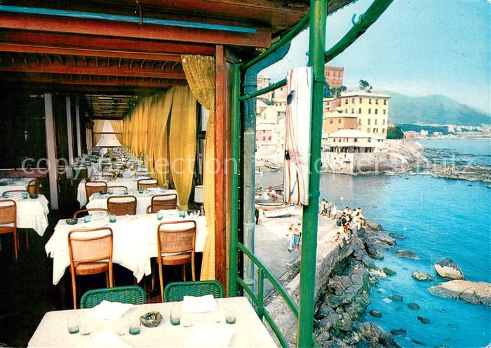 73684137 Genova Genua Liguria Ristorante Vittorio al Mare Boccadasee