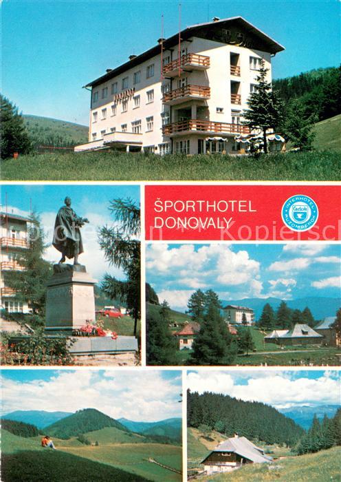 73684383 Nizke Tatry Sporthotel Donovaly Pamatnik SNP Donovaly Pohlad na Prasivu