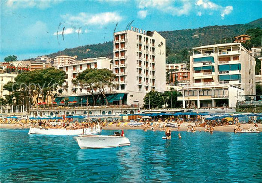 73684944 ALAssIO Savona Liguria IT La spiaggia e Albergo Diana