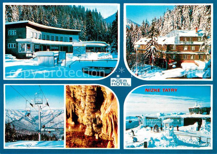 73686418 Demaenovska Dolina Berghotels Niedere Tatra Sessellift Winterpanorama T