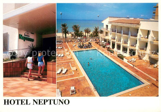 73686713 Playa de Palma Mallorca Hotel Neptuno Swimming Pool