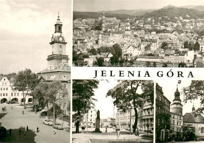 73687056 Jelenia Gora Hirschberg Schlesien Rynek Widok ogolny Plac Boleslawa Bie