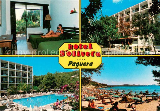 73687191 Paguera Mallorca Islas Baleares Hotel s Olivera Swimming Pool Strand