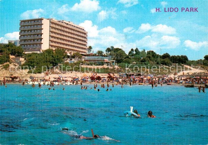 73687859 Paguera Mallorca Islas Baleares Hotel Lido Park Ansicht vom Meer aus