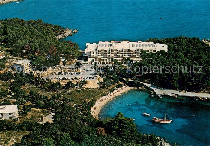 73689496 Rab Croatia Hotel Carolina Bucht Fliegeraufnahme