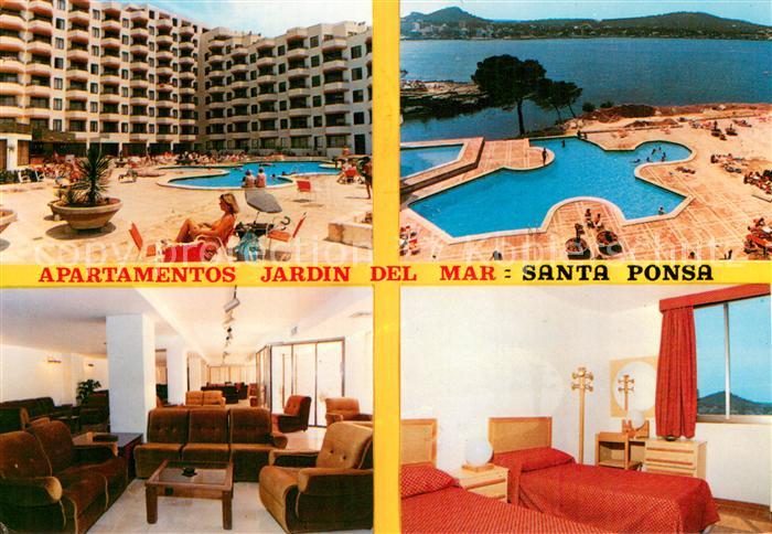 73701677 Santa Ponsa Mallorca Islas Baleares Apartamentos Jardin del Mar Pool Ga