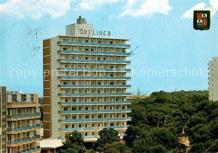 73701698 Playa de Palma Mallorca Hotel Obelisco