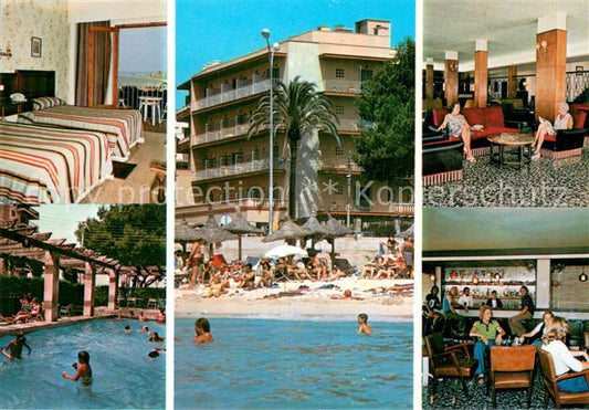 73702899 Can Pastilla Palma de Mallorca Hotel Oasis Halle Bar Fremdenzimmer Swim