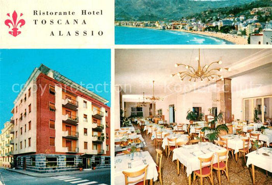 73703558 ALAssIO Savona Liguria IT Ristorante Hotel Toscana Panorama Strand