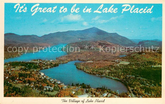 73704870 Lake Placid New York Village and Adirondack Mountains of the New York S