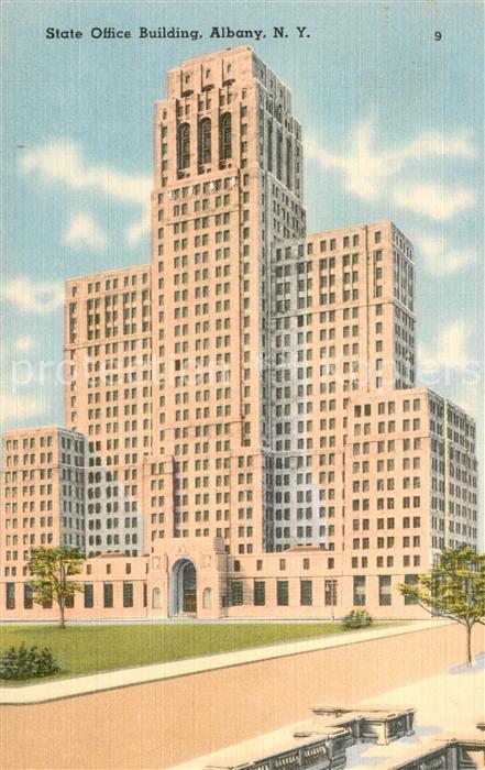 73705298 Albany New York State Office Building Illustration