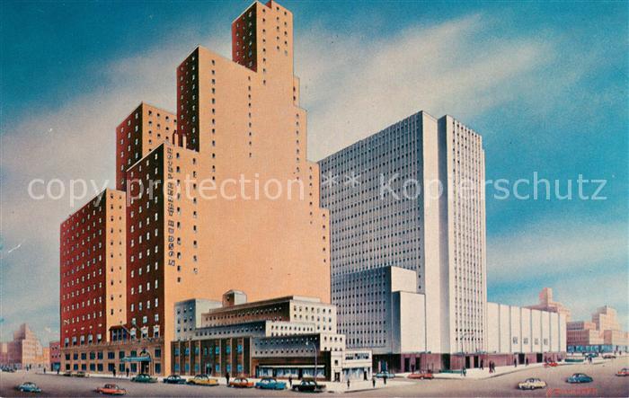 73705301 New York City Henry Hudson Hotel Illustration