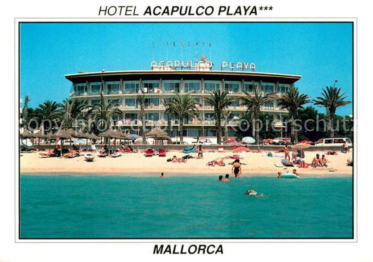 73705961 Playa de Palma Mallorca Hotel Acapulco Playa Ansicht vom Meer aus