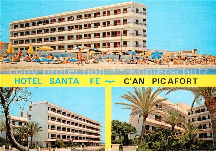 73706842 Can Picafort Mallorca Hotel Santa Fe Strand