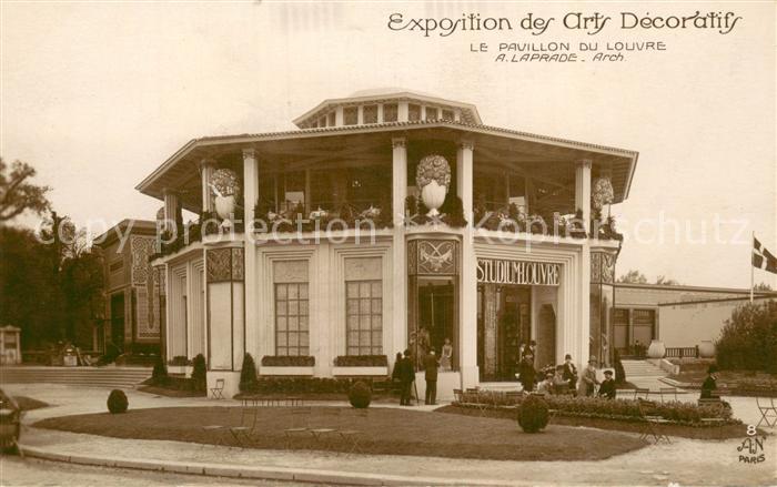 73733180 Exposition Arts Decoratifs Paris 1925 AN Paris  Nr. 8 Le Pavillon de Lo