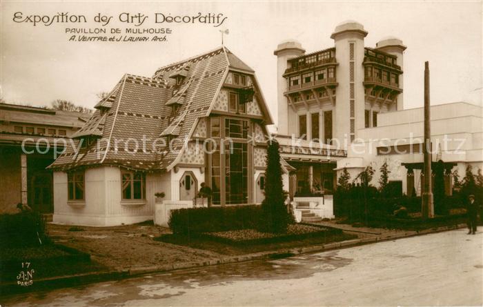 73733181 Exposition Arts Decoratifs Paris 1925 AN Paris Nr. 17 Pavillon de Mulho