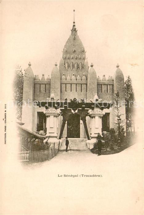 73733188 Exposition Universelle Paris 1900 Le Sénégal Trocadéro