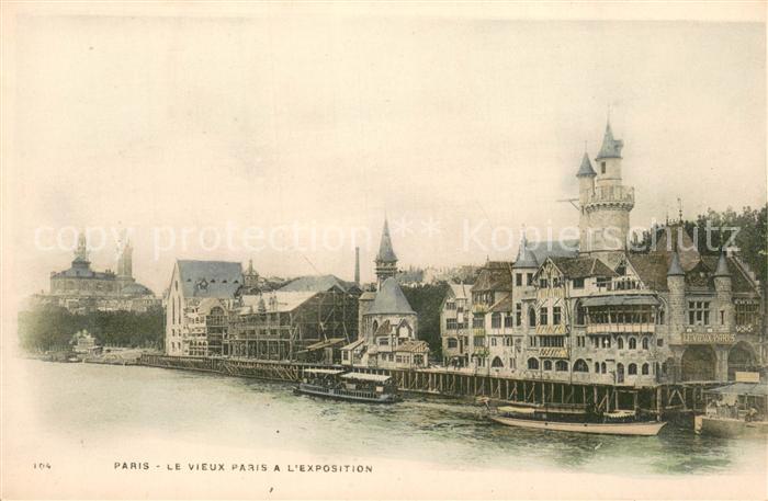 73733194 Exposition Universelle Paris 1900 Le Vieux Paris a L´exposition