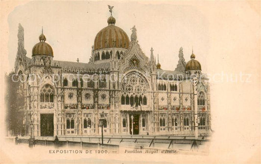 73735809 Exposition Universelle Paris 1900 Pavillon Royal d´Italia