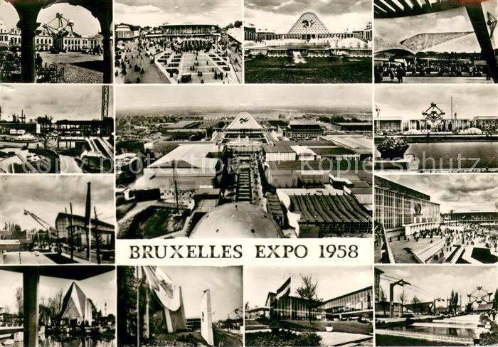 73736655 Exposition Universelle Bruxelles 1958 Bruxelles Expo 1958