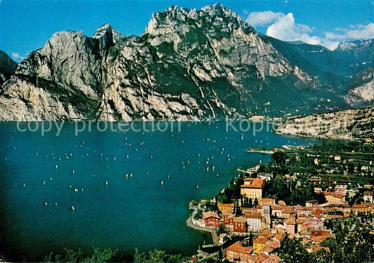 73707653 Torbole Lago di Garda Fliegeraufnahme