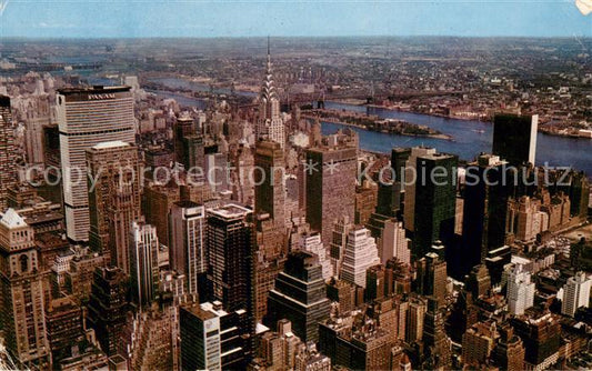 73704456 New York City PanAm Building Chrysler Building United Nations and East