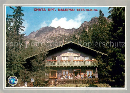 73713665 Vysoke Tatry Chata Kpt. Nalepku Bergbaude Hohe Tatra