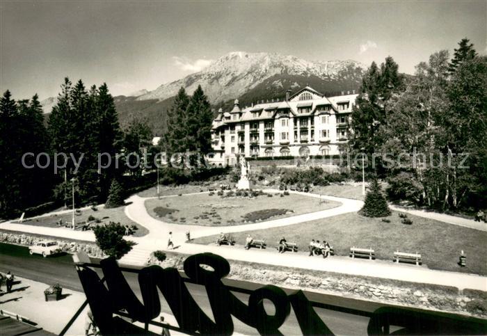 73714315 Starom Smokovci Slovakia Hotel Grand Vysoke Tatry Berghotel Hohe Tatra