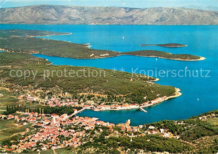 73714460 Jelsa Croatia Kuestenpanorama