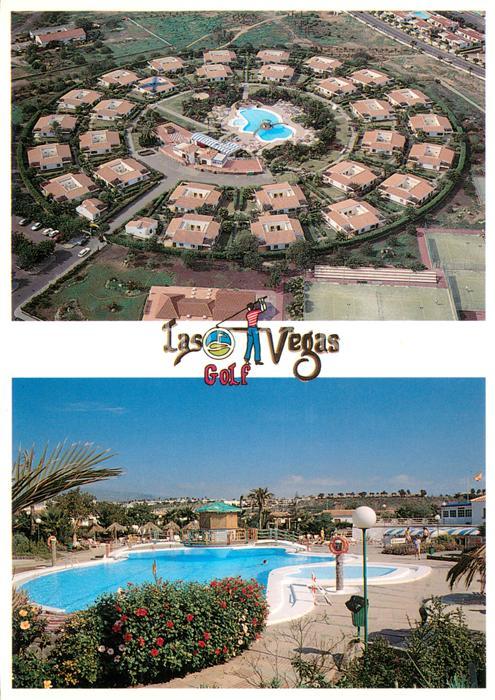 73714556 Maspalomas Gran Canaria Bungalows Las Vegas Golf Fliegeraufnahme Pool