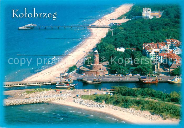 73714883 Kolobrzeg Kolberg Ostseebad Fliegeraufnahme