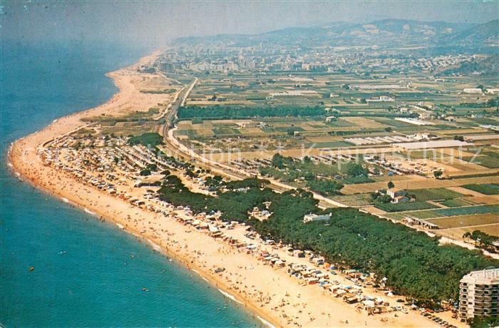 73715567 Santa Susanna Cataluna Camping Bon Repos Fliegeraufnahme