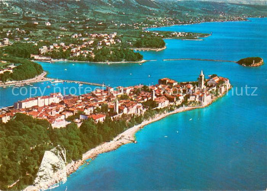 73716467 Rab Croatia Fliegeraufnahme