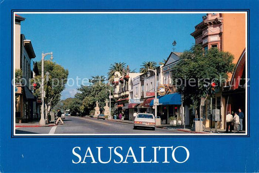 73717185 Sausalito California Strassenpartie