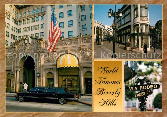 73717474 Beverly Hills California Hotels Restaurants and upper bracket departmen