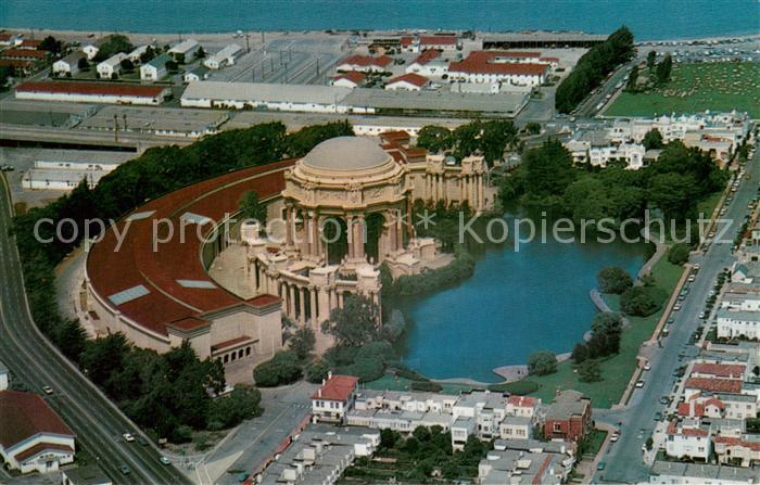 73716560 San Francisco Californie Palais des Beaux-Arts vue aérienne