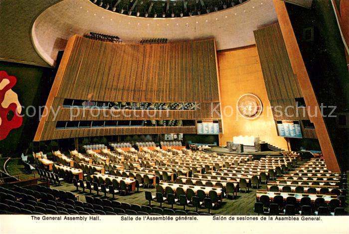 73716881 New York City United Nations The General Assembly Hall