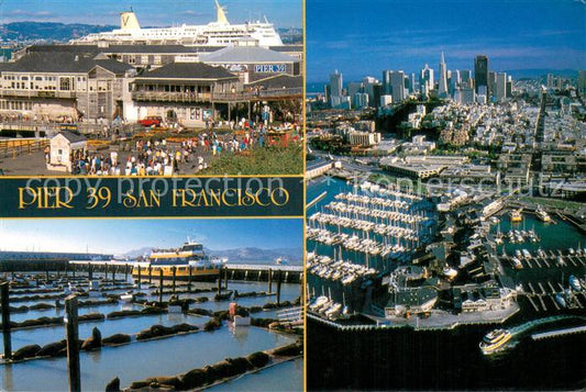 73717365 San Francisco California Pier 39 Mike Yuschenkoff Ken Glaser Jr. Harbor