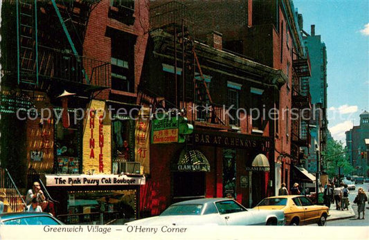 73717377 Greenwich Village New York O Henry Corner