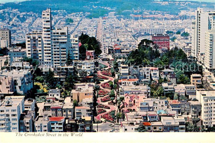 73717498 San Francisco California Lombard Street the crookedest street in the wo