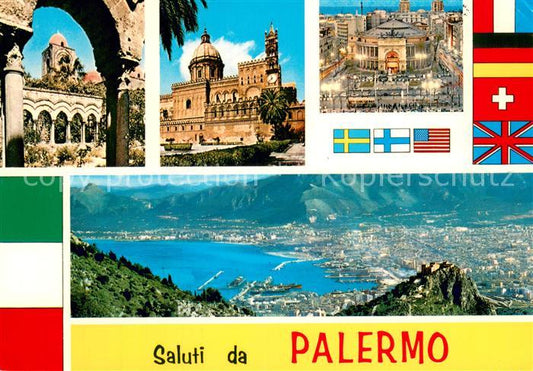 73718172 Palermo  Sicilia Teilansichten Panorama