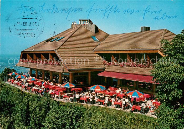 73720727 Lochau Bregenz Vorarlberg Landgasthof Haggen Aussenansicht m. Terrasse