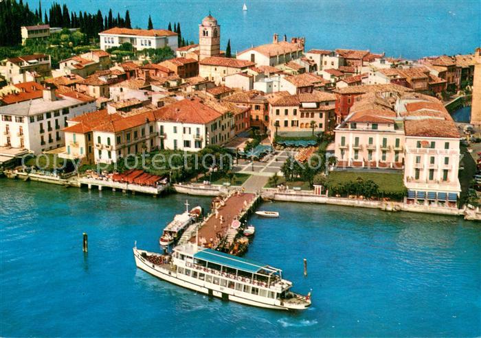 73722011 Sirmione Lago di Garda Bootsanleger Halbinsel Gardasee