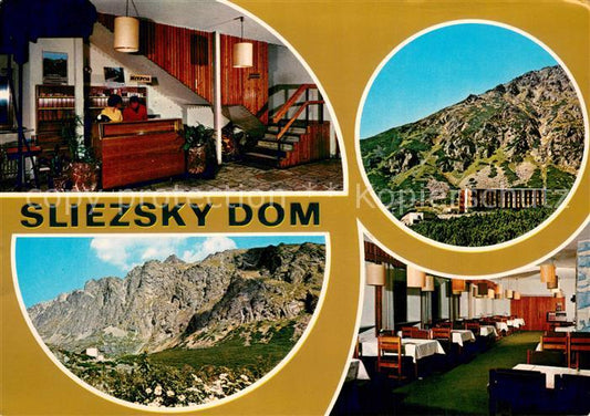 73721051 Vysoke Tatry Velicka dolina Sliezsky dom Berghotel Restaurant Landschaf