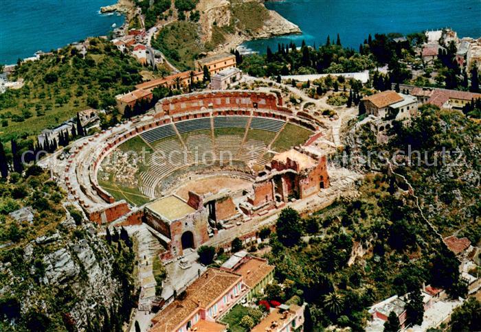 73720606 Taormina Sicilia Veduta aerea del Teatro Greco